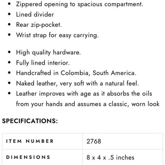 NWT Ladies Large Wristlet - Picture 7 of 7